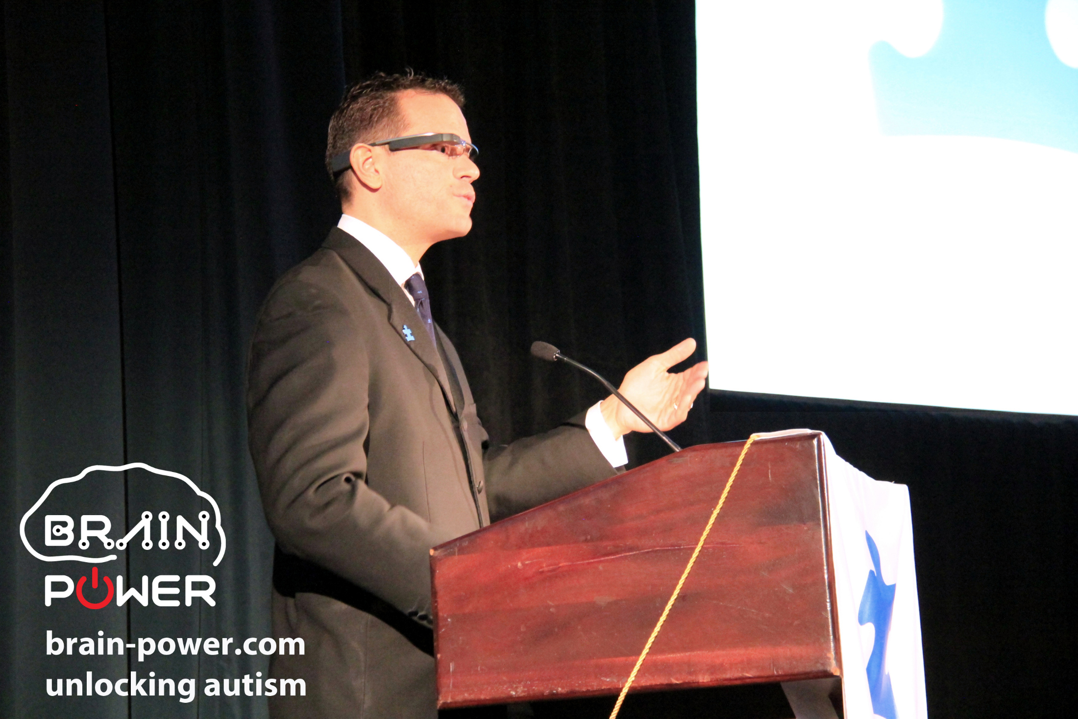 Ned Sahin UN Keynote hosted by Google and Autism Speaks